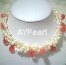 fashion pearl crystal necklace under $30
