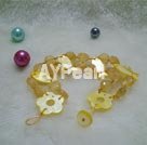 Handmade citrine and Mother of pearl bracelet