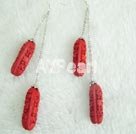 Discount carved lacquer earrings