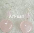 Handmade Rose Quartz Earring 