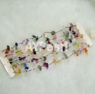 multi stone and shell bracelet Under $ 10