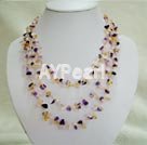Handmade multi-stone necklace