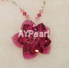 Discount austrian crystal flower necklace