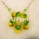Discount austrian crystal flower necklace
