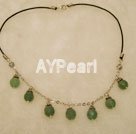 aventurine charm necklace under $ 5