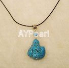 blue turquoise pendant