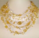 citrine necklace under $ 20