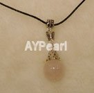 rose quartz pendant under $ 3