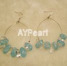 Handmade crystal earring