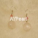fashion rose quartz earrings under $ 5