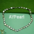 10-11mm fashion coin pearl necklace