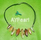 fashion agate necklace under $ 8
