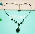 Handmade Smoky quartz necklace