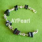 purple goldstone chips bracelet under $ 2
