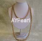 synthetic pearl necklace