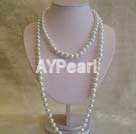 synthetic pearl necklace