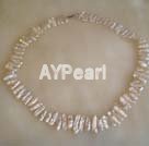 white biwa pearl necklace