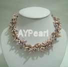 purple pearl necklace Under $ 40