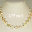 10mm pearl shell necklace under $14