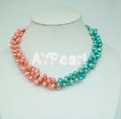 7-8mm pearl necklace under $14