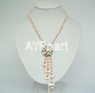 Discount pearl and coral necklace