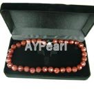 faceted red carnelian beaded necklace