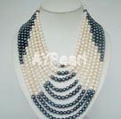 7-8mm pearl beaded necklace