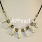 howlite necklace