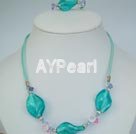 Discount austrian crystal colored glaze sets
