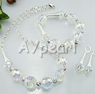 fashion manmade crystal sets
