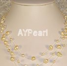fashion pearl necklace under $ 3