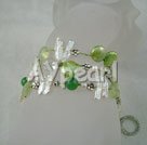biwa pearl crystal bracelet