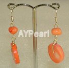 Discount coral earrings