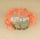 Handmade coral bracelet
