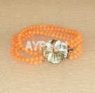 Hademade coral bracelet