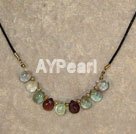 rainbow fluorite necklace under $ 5