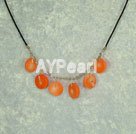 coral necklace under $ 3