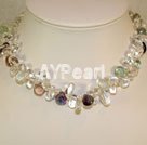rainbow fluorite necklace