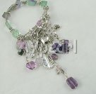 fashion rainbow fluorite bracelet Under $ 10