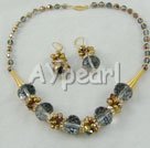 Discount pearl and colored crystal sets