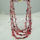 coral and turquoise multi strand necklace under $ 30