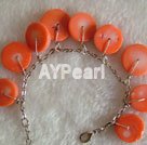 Handmade coral bracelet