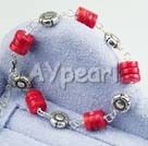 coral bracelet