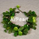 green crystal bracelet under $ 8