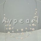 Handmade pearl necklace