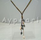 Discount 8-9mm pearl charm necklace