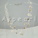 Handmade pearl necklace