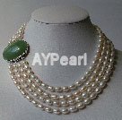 7-8mm pearl strand necklace