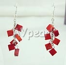 Discount 6mm coral earrings
