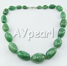 favourite 17.5 inches chunky aventurine necklace